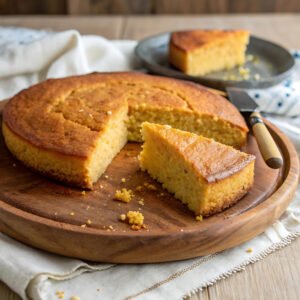 Bolo de Fubá Simples